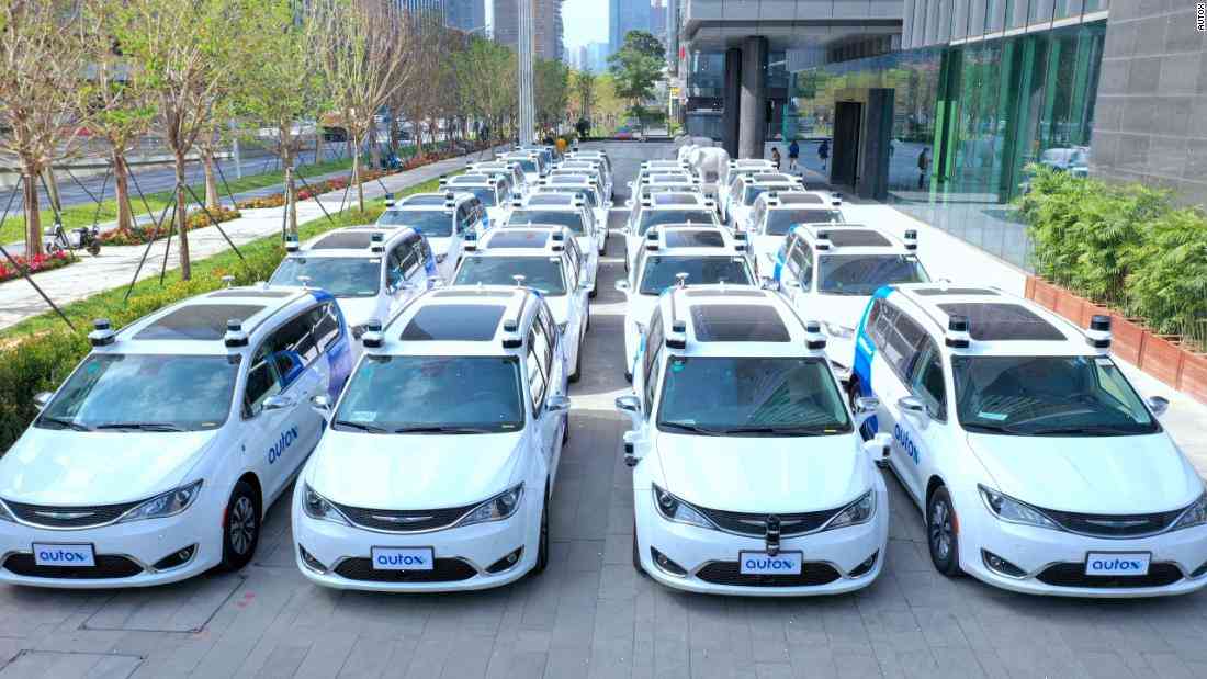 Mass robotic ride-hailing services arrive in China
