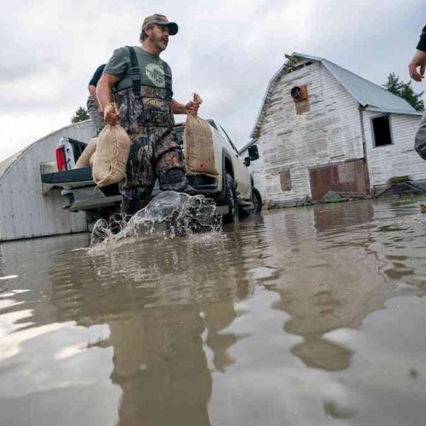 Canada prepares for flooding and landslides after heavy rains soak eastern province